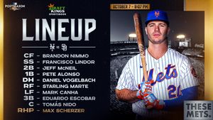 Image post by @Mets on Twitter