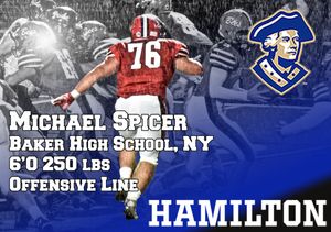 Image post by @HamCollFootball on Twitter