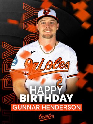 Image post by @Orioles on Twitter/X