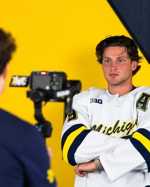 Image post by @umichhockey on Instagram