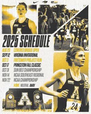 Image post by @appstate_tf_xc on Instagram