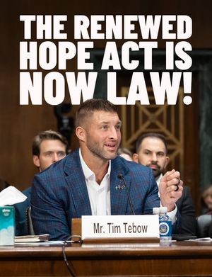 Image post by @timtebowfoundation on Instagram