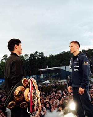 Image post by @matchroomboxing on Instagram