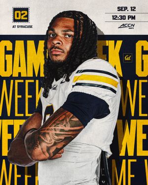 Image post by @cal_football on Instagram