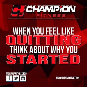 Image post by @champfitness305 on Instagram