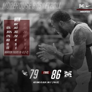 Image post by @morehouseathletics on Instagram
