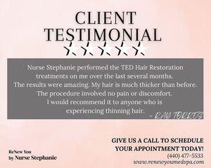 Image post by @renewyoubynursestephanie on Instagram