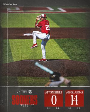 Image post by @OU_Baseball on Twitter