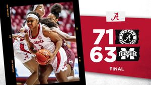 Image post by @AlabamaWBB on Twitter