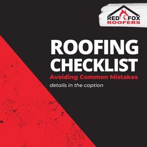 Image post by @redfoxroofers on Facebook