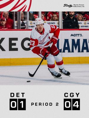 Image post by @DetroitRedWings on Twitter/X