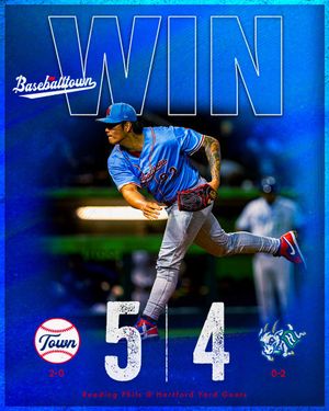 Image post by @ReadingFightins on Twitter