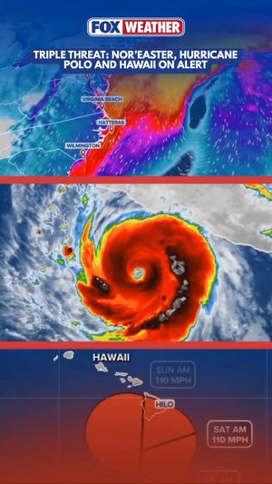 Image post by @foxweather on Instagram