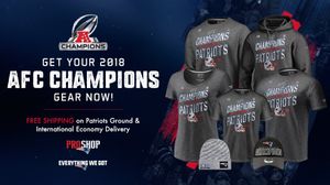 Image post by @PatriotsProShop on Twitter