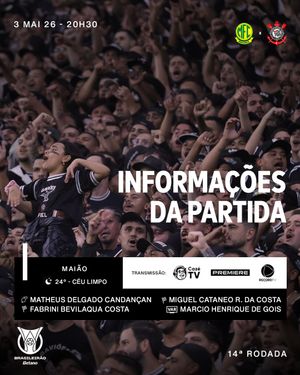 Image post by @corinthians on Instagram