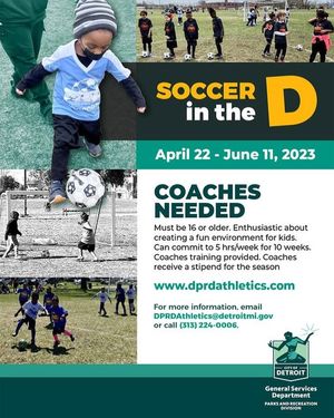 Image post by @DetroitParksRec on Facebook