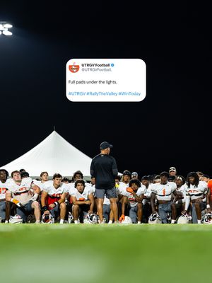Image post by @utrgvfootball on Instagram