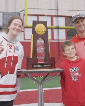 Image post by @uwbadgers on Instagram