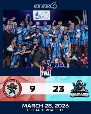 Image post by @teamboxingleague on Instagram