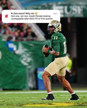 Image post by @usffootball on Instagram