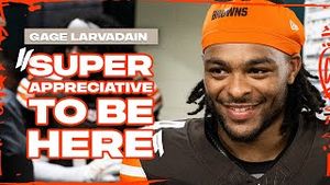 Video post by @browns on YouTube