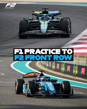 Image post by @formula2 on Instagram
