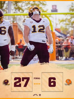 Image post by @CMU_Football on Twitter