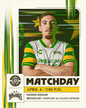 Image post by @tampabayrowdies on Instagram