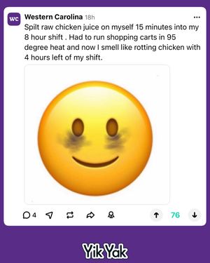 Image post by @yikyakapp on Instagram