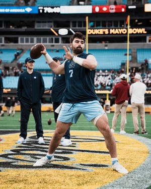 Image post by @UNCFootball on Twitter