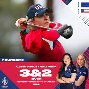 Image post by @SolheimCupUSA on Twitter