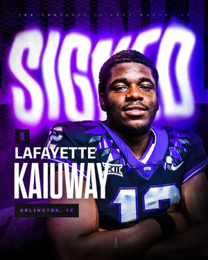 Image post by @TCUFootball on Twitter