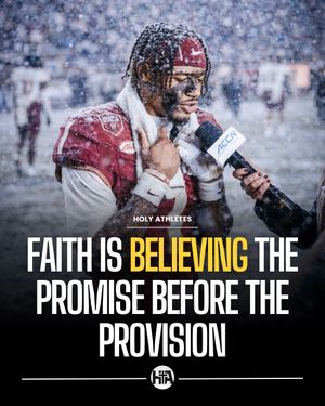 Image post by @holy.athletes on Instagram