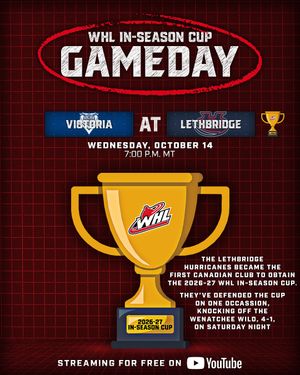 Image post by @westernhockeyleague on Instagram