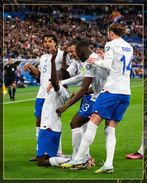 Image post by @equipedefrance on Instagram