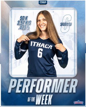 Image post by @ithacavolleyball on Instagram