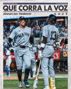 Image post by @yankeesbeisbol on Instagram