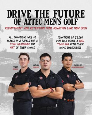 Image post by @sdsumensgolf on Instagram