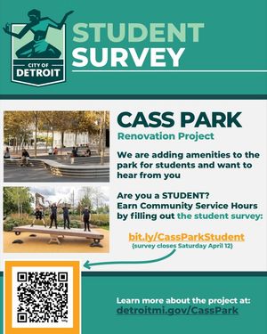 Image post by @DetroitParksRec on Facebook