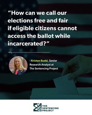 Image post by @thesentencingproject on Instagram