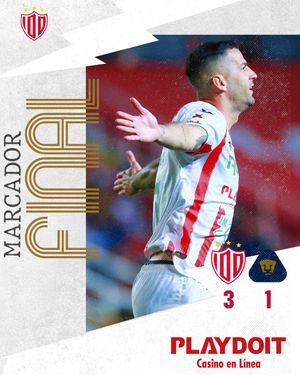 Image post by @ClubNecaxa on Twitter