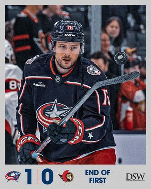 Image post by @BlueJacketsNHL on Twitter