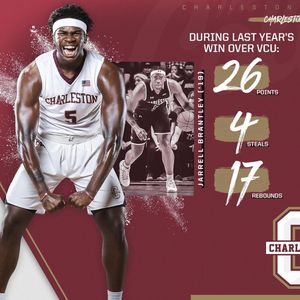 Image post by @cofcbasketball on Instagram