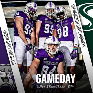 Image post by @weberstatefb on Instagram