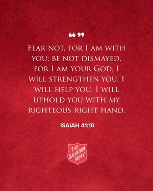 Image post by @salvationarmyus on Instagram