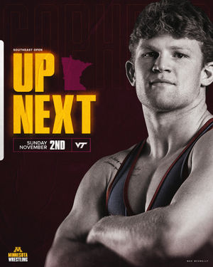 Image post by @gopherwrestling on Instagram