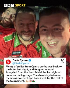 Image post by @bbcsportwales on Instagram