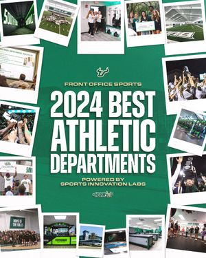 Image post by @USFAthletics on Twitter