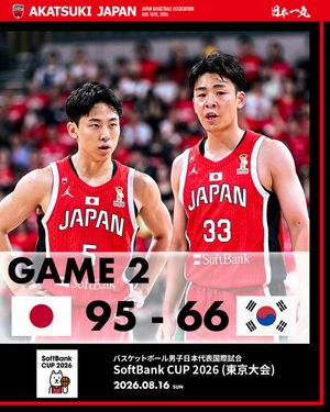 Image post by @japan_basketball on Instagram
