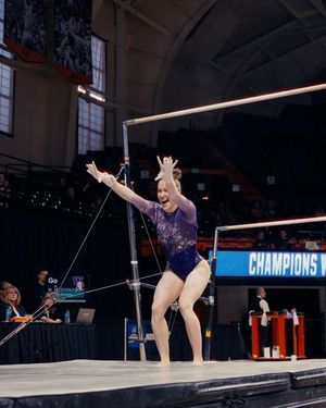 Image post by @uwgymnastics on Instagram